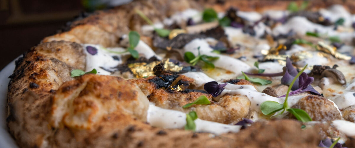 The first-ever Golden Truffle Pizza in Doha